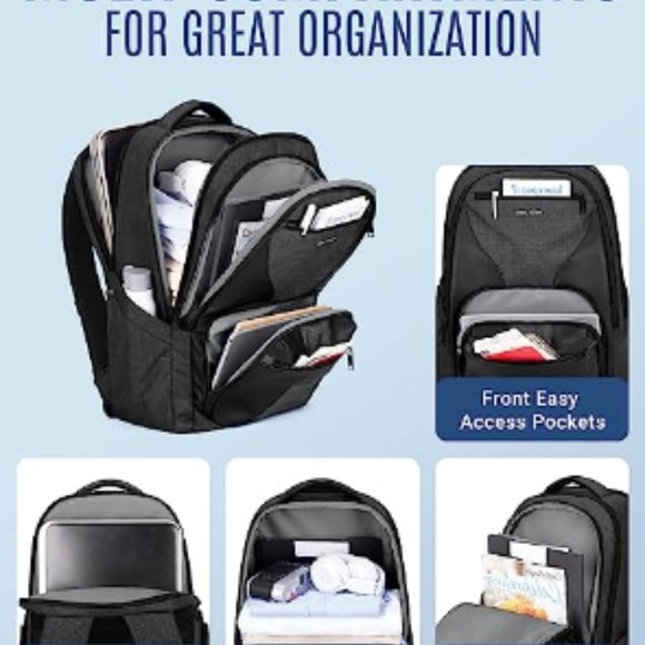 LIGHT FLIGHT Travel Backpack, Laptop Backpack for Men, School College Bookbag, 1